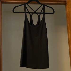 Old Navy black Strappy Athletic Top, Medium
